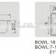 Kitchen sink High quality Stainless steel sink 304 Deep draw Topmount sink -KS-TM-D75