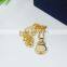 Heart-shaped jewelry sets,stainless steel jewelry gold plated