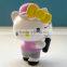 OEM make Hi-Q plastic pvc (vinyl) anime lovely and cute cat figure dolls / cat anime figure dolls for baby/ cartoon cat dolls