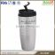 On Time Shipment compact 16oz stainless steel travel mug cup