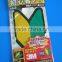 Japan beginner magnet car mark , green hands magnetic car mark , removeable