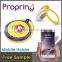 Free sample_Propring 360 degree Rotation logo printed cell phone holder