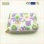 PU green flower cosmetic bag fashion travel cosmetic bag