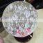 Melting Snow Large Clear Crystal Ball Ornaments