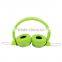 colorful new fashional computer bluetooth wireless headband headphone headset with or without microphone