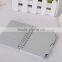 Custom pocket aluminum notepad high quality spiral bound note book printing