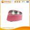 700ml, Stainless Dish Melamine Dog Bowl Slope Pet Bowl