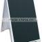 A shape cheap folding plastic 60*90cm poster stand