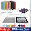 2015 fashion Waterproof belk leather smart cover cases for ipad 2 3 4 with high qulity PU lleather cover for ipad