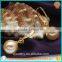 Top quality hot selling south sea shell pearl hoop earrings