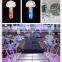 Wholesale art and craft supplies wedding party supplies led bottle glorifier with 9pcs SMD LED