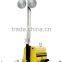 Chinese supplier LED ballon light tower Solar panel light tower telescopic light tower for rescue situation