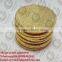 Wholesale custom cheap souvenir fake gold coin,Factory direct gold metal custom making coin