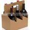 Folding Cardboard Beer Bottle Packaging Paper Box Wholesale