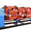 Planetary type steel wire rope stranding machine for armouring or twisting
