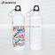 700ml Fashion Bicycle Sports Aluminum Water Bottle Customized Art Design Aluminum Bottle