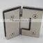Made in China stainless steel 135 degree adjust shower sauna pivot hinge