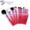 foundation brush set 12 pcs makeup brush cylinder