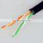 Twisted pair copper telephone cable for indoor hotel Cat3 UTP