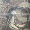 deep embossed circle design vinly wallpaper with abstract image