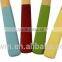 Light Bamboo Kitchen Utensil With Color Handles