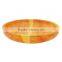 Hot sale high quality bright eco-friendly lacquer food grade pine wooden bowl