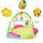 Eco-friendly Baby Play Gym And Mats Round Folding Mat