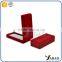 Luxury custom red small jewelry package box