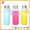 Cartoon neoprene 500ml shoulder water bottle holder plastic bottle sleeve