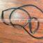 Hitachi EX-6 excavator front upper windshield GLASS seal rubber
