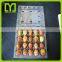 New attractive design disposable plastic blister packaging