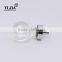 1 2/3 inch zinc alloy clear chrome plated crystal knob