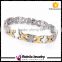 2016 New Hot Sale Stainless Steel Power Therapy Magnetic Germanium Bracelets