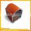 silver anodized aluminum extrusion profile (aluminum decoration profiles)