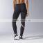 Nylon spandex seamless made by 4 needles and 6 threads womens high waist yoga pants