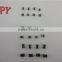 Wholesale High Quality Plated Top and Bottom Stops for Zipper