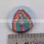 2016 new arrival pop fashion Religious communities chritian jewelry lapel pins mother our lady of guadalupe Pin