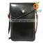 Cross body leather pouch, cell phone cross body leather pouch