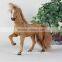 garden plush toy horses that walk outdoor realistic horse