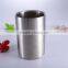 stainless steel double wall Ice bucket with lid