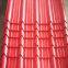 Zinc corrugated steel sheet roof price/color coated galvanized corrugated steel sheet/wave tile roof