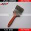High quality wall painting tools bulk plastic handle black boiled bristle cheap paint brushes floor paint tool