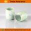 5pcs blue and white porcelain design popular bathroom accessories with two tumbler