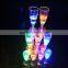 LED liquid active champagne glass romanticism