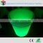 Manufacturer PE LED square flower pot/PE led bucket with remote control 16 mix changeable colors Die80*H80CM