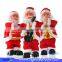 Christmas santa claus Music Plastic Singing and dancing Santa Claus electronic Christmas Decorative