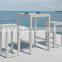 Outdoor Furniture Patio Furniture Waterproof Polywood Bar Stool And Bar Table Garden Furniture