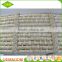 High-end customized corn husk straw baby mose basket with braided handles