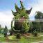 SJ20171934 hot sale manufacturer artificial wire animal topiary grass toy