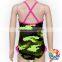 Baby Kid Camouflage Beach Wear One Piece Swimsuit Cross Back Children Swimwear
